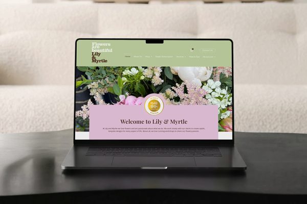 Lily & Myrtle by shuga designs graphic and website design - corporate identity design logos copy 2